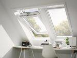 Fereastră de mansardă VELUX GGU albă din poliuretan, cu ramă de etanșare inclusă - imagine 5