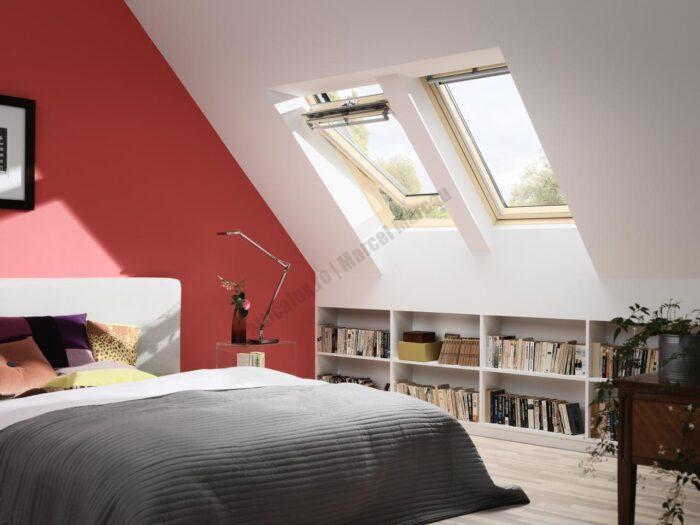 Fereastră de Mansardă VELUX GGL – Lemn Lăcuit Transparent, Operare de Sus - imagine 10
