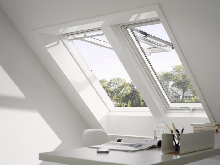 Ferestre cu articulare în partea superioară VELUX GPU – poliuretan - imagine 3