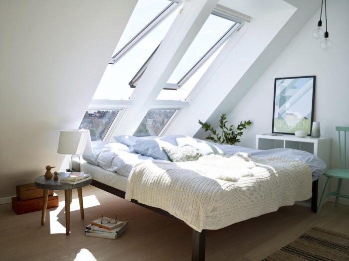 Ferestre cu articulare în partea superioară VELUX GPU – poliuretan - imagine 14