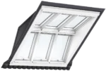 Dormitor modern cu lucarnă VELUX 3x2 și lumină naturală