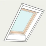 Finisaj interior VELUX LSB / LSC / LSD – PVC alb (pentru ferestre de mansardă) - imagine 7
