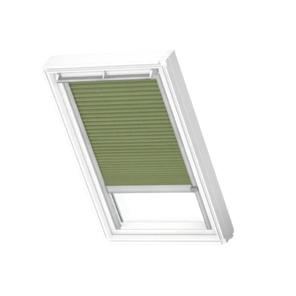Rulou plisat semitransparent VELUX FML electric – imagine oficială VELUX