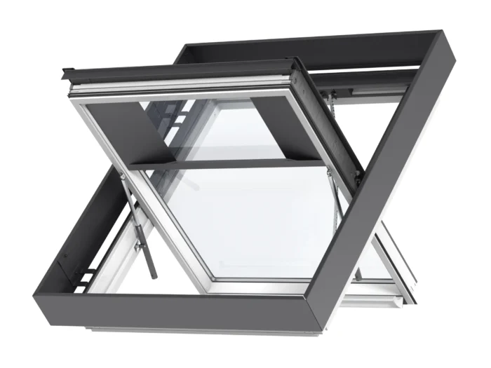 Deflector de vânt VELUX KFD pentru evacuarea fumului – imagine oficială VELUX
