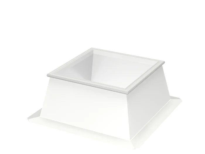 Toc fix VELUX CFJ pentru luminator, înălțime 50 cm