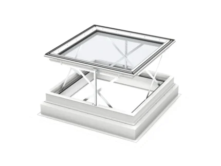 Fereastră VELUX CSP pentru evacuarea fumului pe acoperiș-terasă