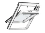Fereastră VELUX GGU solară, cu finisaj alb din poliuretan